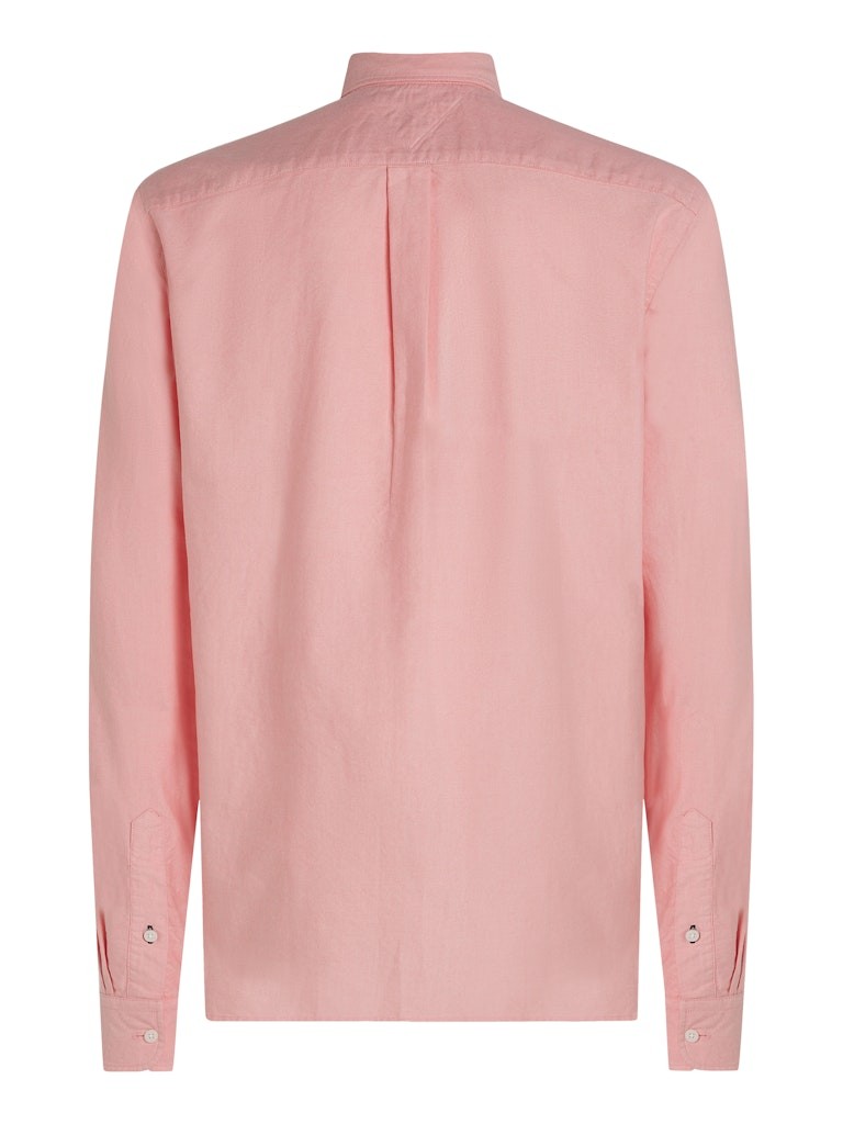 Tommy Hilfiger Oxford Pembe Erkek Uzun Kollu Gömlek - MW0MW35774TOL
