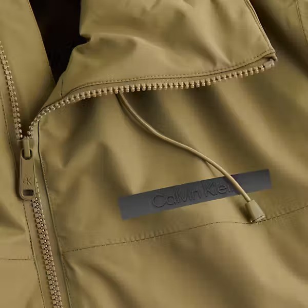 Calvin Klein Erkek Regular Fit Uzun Kollu Dik Yaka Kapitoneli Mont - J30J327616LFF