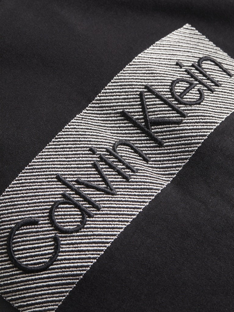 Calvin Klein Rejeneratif Pamuk Siyah Erkek Kısa Kollu T-Shirt - K10K112491BEH