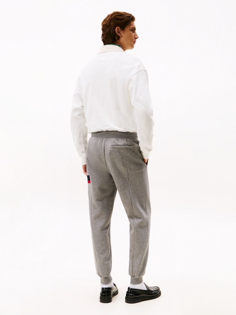 Tommy Hilfiger Erkek Lastik Paça Gri Eşofman Altı