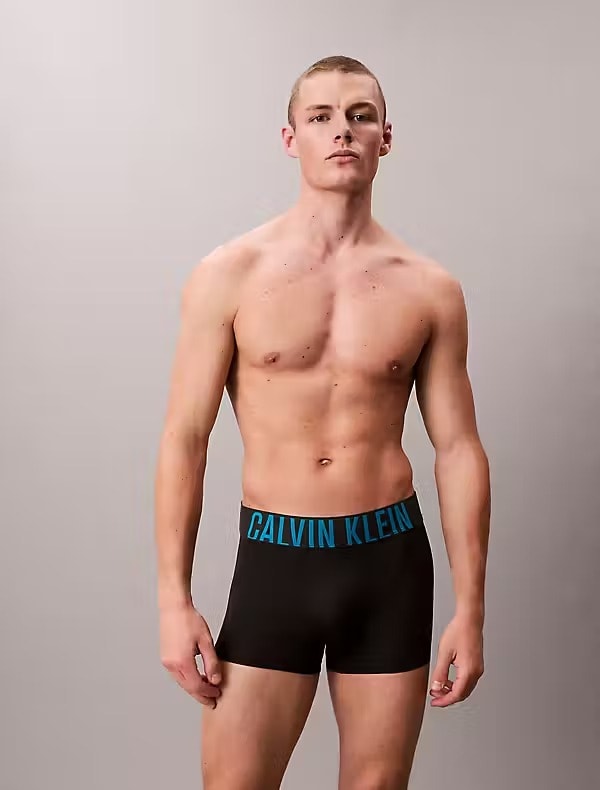 Calvin Klein 3'lü Erkek Siyah Boxer