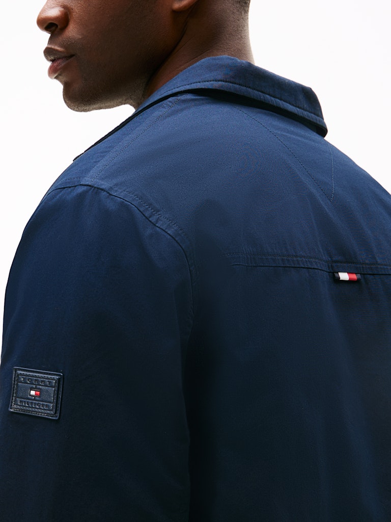 Tommy Hilfiger Erkek Lacivert Mont