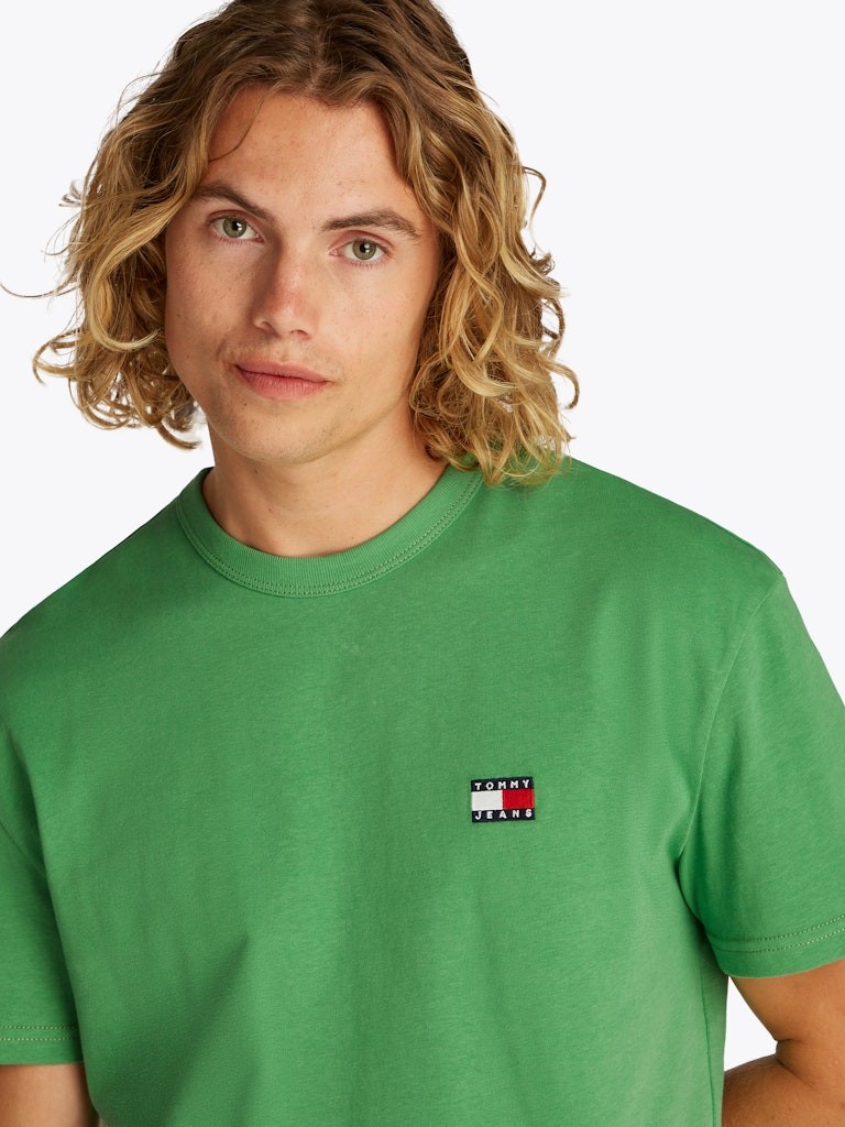 Tommy Hilfiger Rejeneratif Pamuk Yeşil Erkek Kısa Kollu T-Shirt
