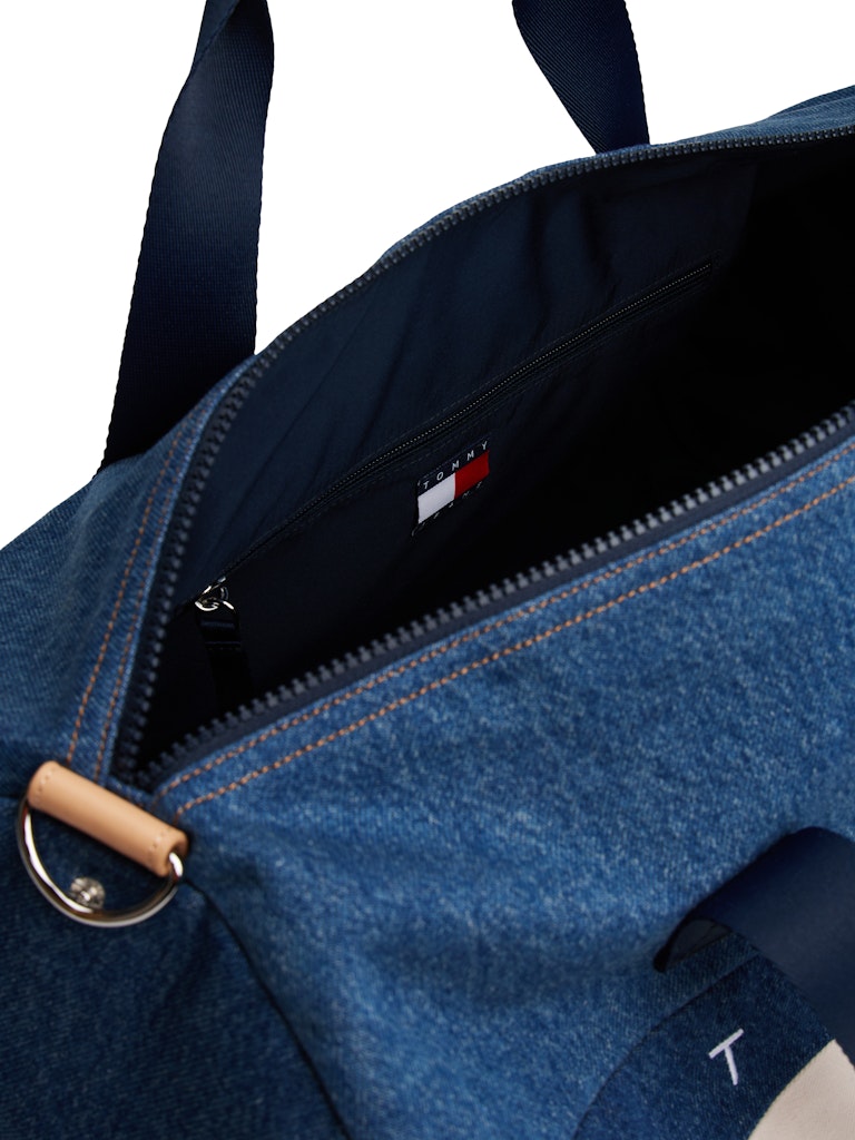 Tommy Hilfiger Erkek Denim Mavi Seyahat&Spor Çanta