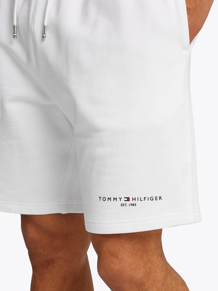 Tommy Hilfiger Rejeneratif Pamuk Beyaz Erkek Şort - MW0MW38698YBR