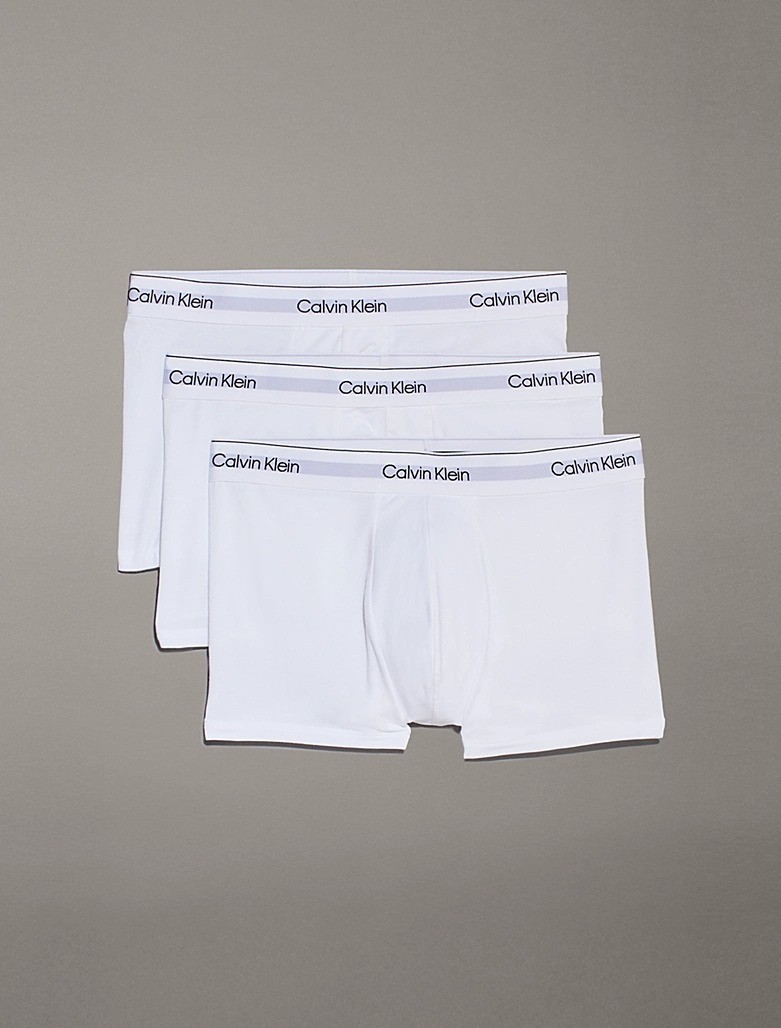 Calvin Klein Pamuk Beyaz Erkek Klasik Boxer - LV00NB4392100