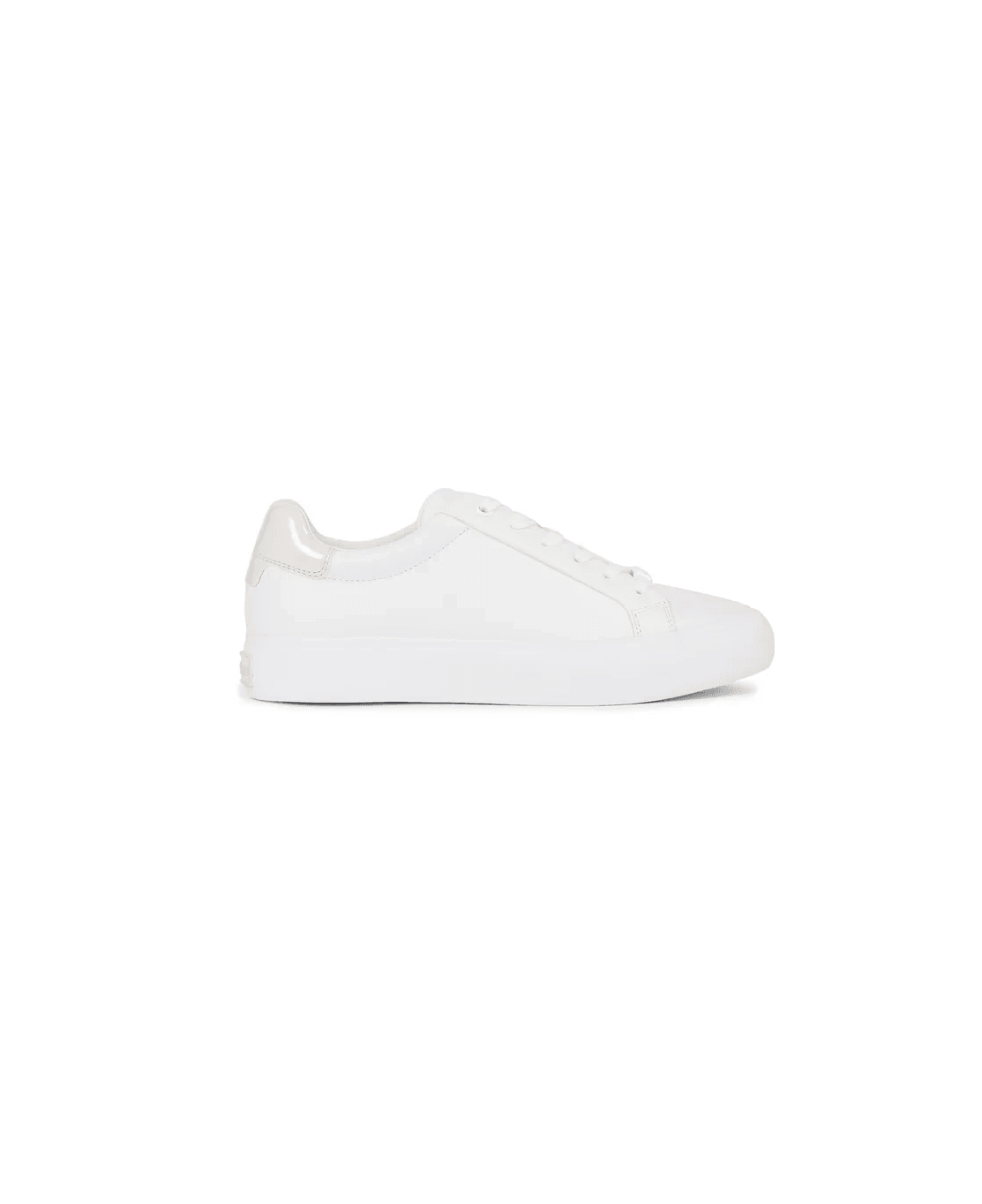 Calvin Klein Kadın Beyaz Kısa Taban Sneakers