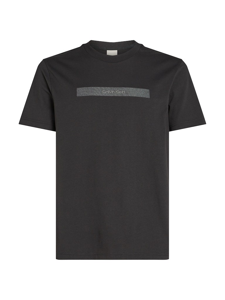Calvin Klein Rejeneratif Pamuk Siyah Erkek Kısa Kollu T-Shirt - K10K113791BEH