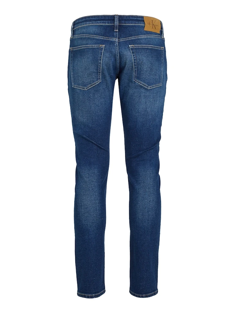 Calvin Klein Erkek Slim Fit Taşlı Denim Pantolon