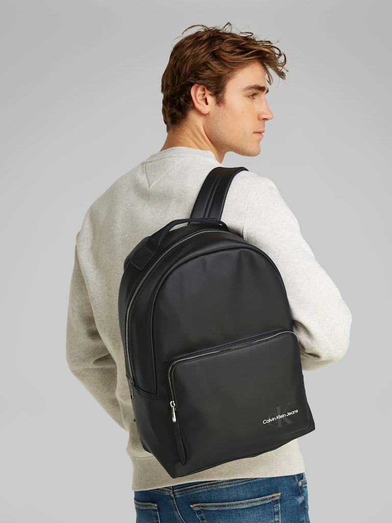 Erkek Mono Logo Sırt Çantası