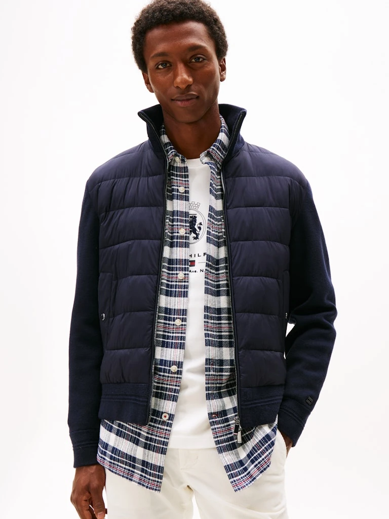 Tommy Hilfiger Erkek Lacivert    Mont