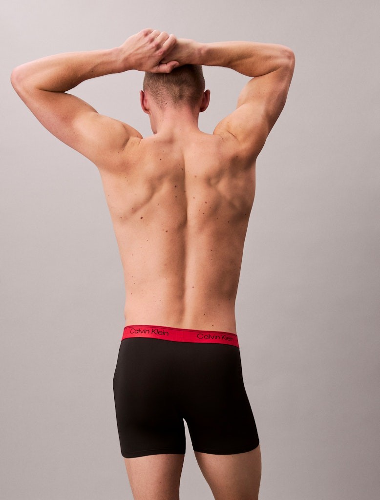Calvin Klein Erkek Siyah Uzun Boxer