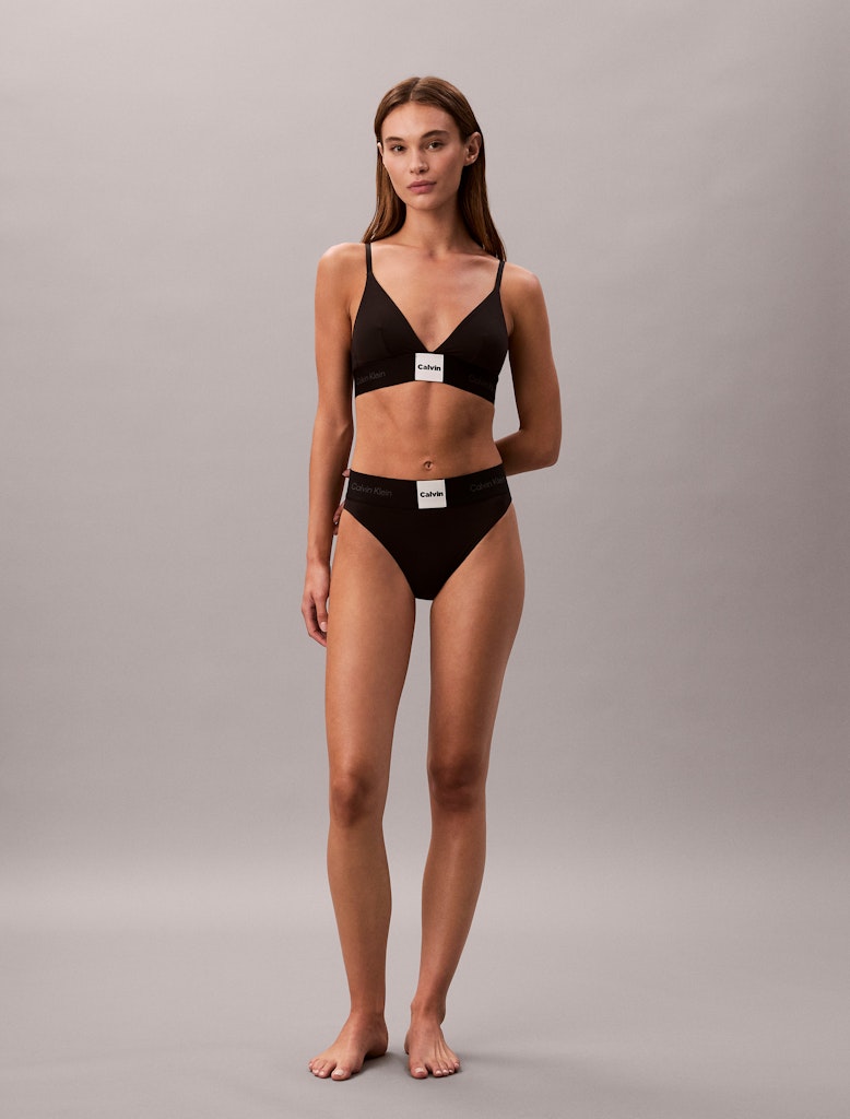Calvin Klein Kadın Siyah  Bikini  Külot