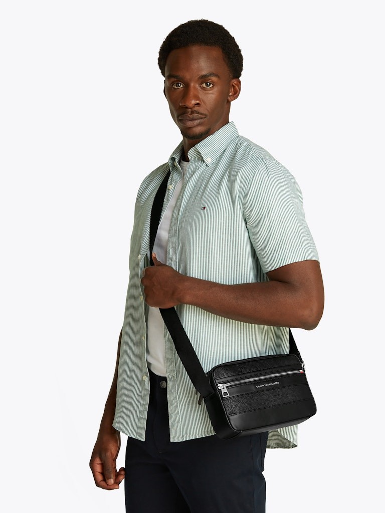 Tommy Hilfiger Siyah Erkek Çapraz Çanta - AM0AM13207BDS