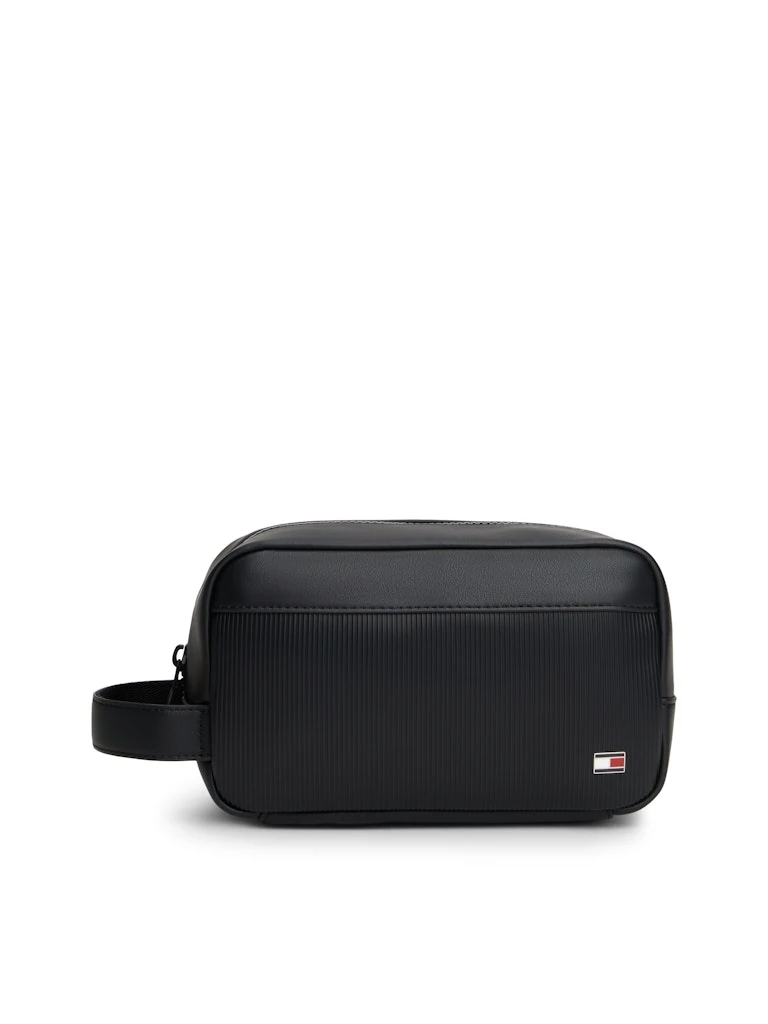 Tommy Hilfiger Erkek Siyah Washbag Çanta