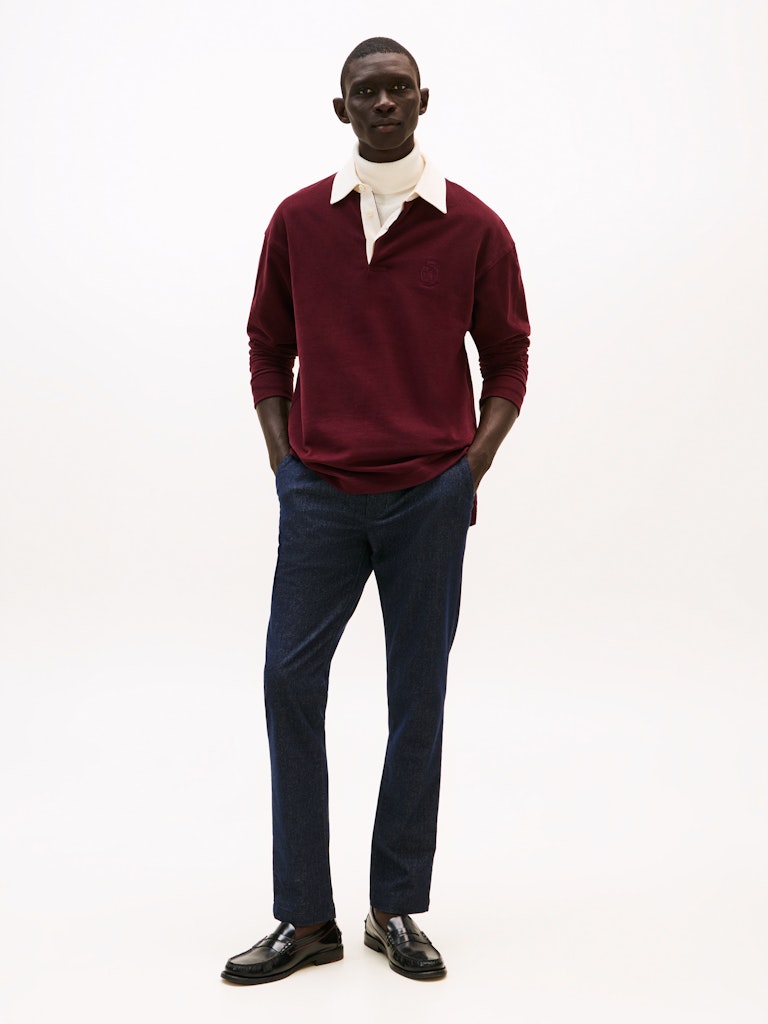 Tommy Hilfiger Erkek Chino Bleecker Lacivert Pantolon