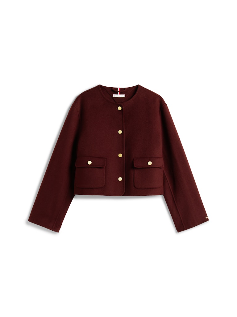 Tommy Hilfiger Kadın Bordo Mont