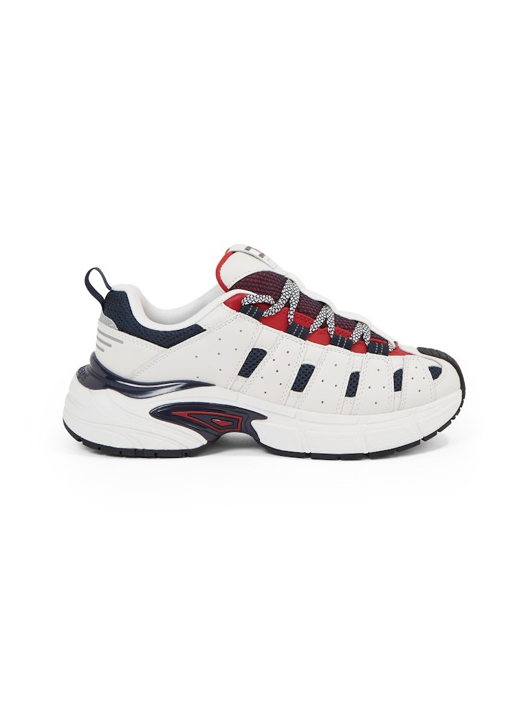 Tommy Hilfiger Mavi Kadın Kısa Taban Sneakers - EN0EN028140G1