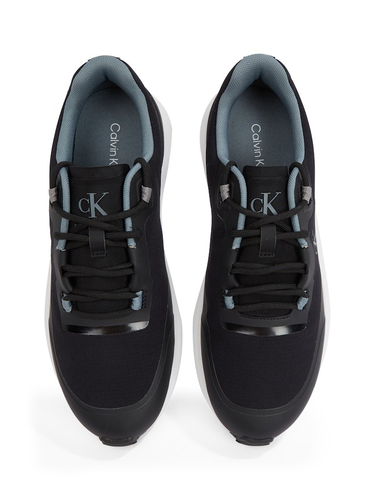 Calvin Klein Siyah Erkek Kısa Taban Sneakers - YM0YM0120500Z