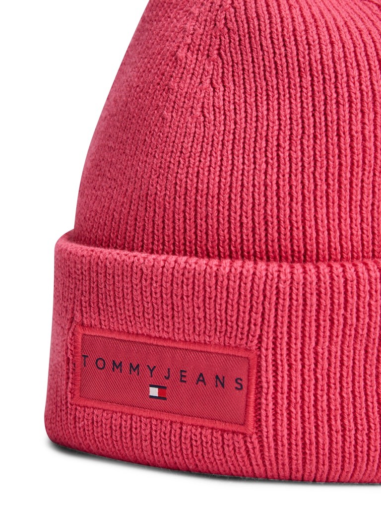 Tommy Hilfiger Kadın Pembe Bere Şapka