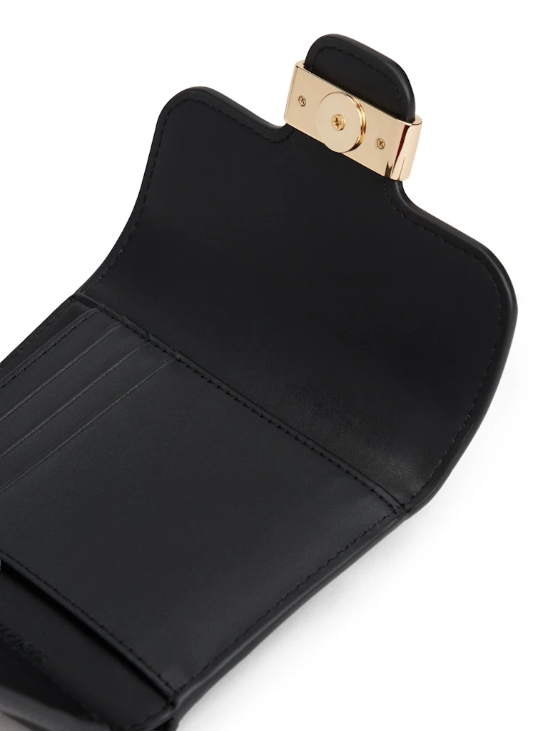 Tommy Hilfiger Kadın Siyah  3'e Katlanan  Cüzdan