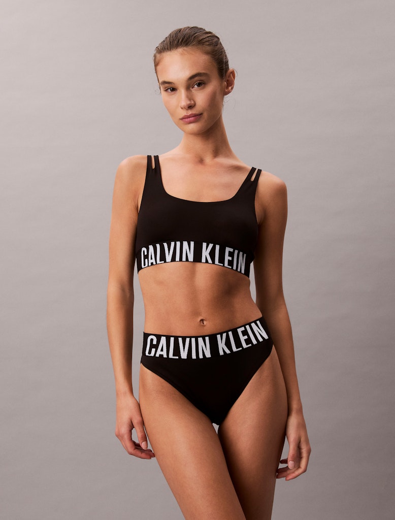 Calvin Klein Kadın Siyah  Bikini  Külot
