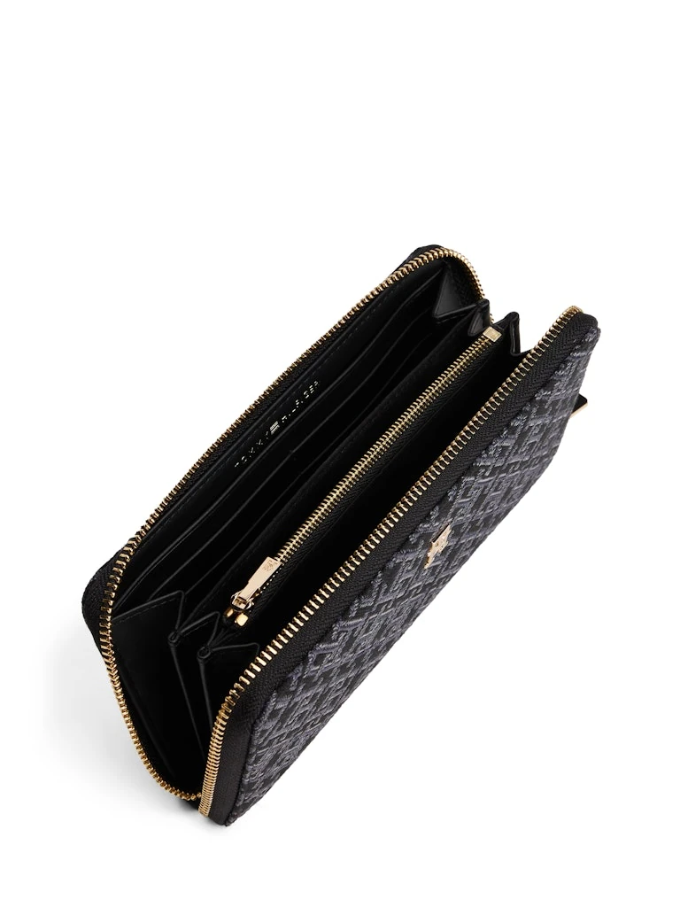 Tommy Hilfiger Kadın Siyah  Fermuarlı  Cüzdan