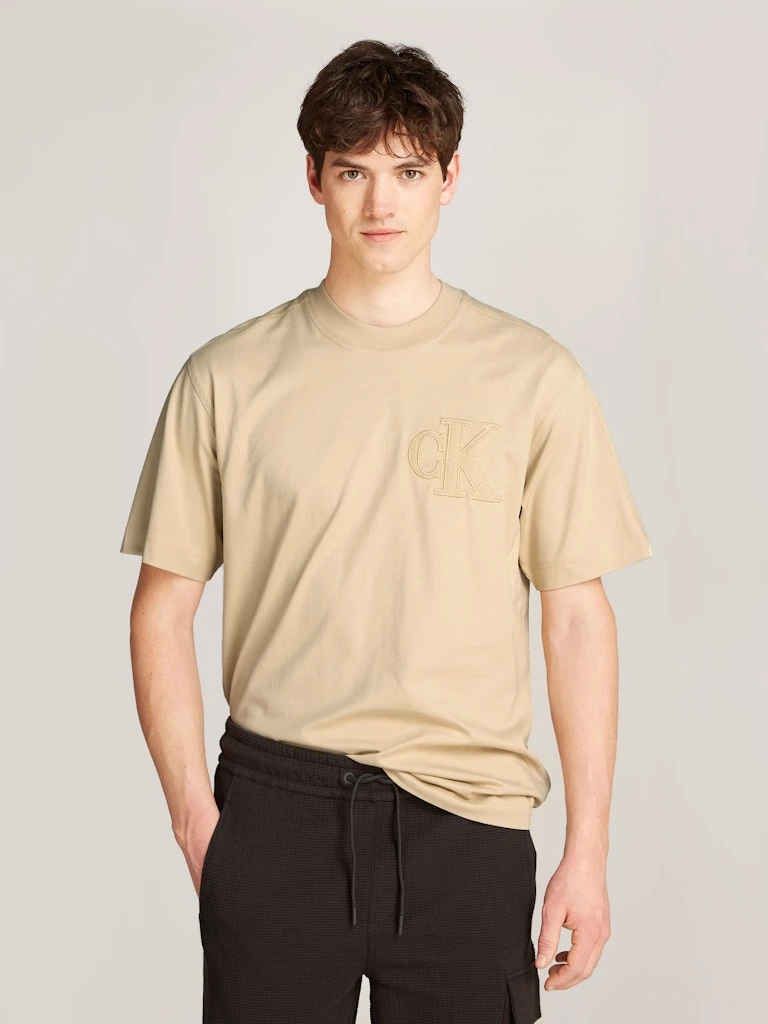 Erkek Ck Applique T-Shirt