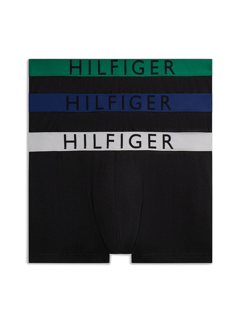Tommy Hilfiger Erkek Siyah  Standart Boxer  Boxer