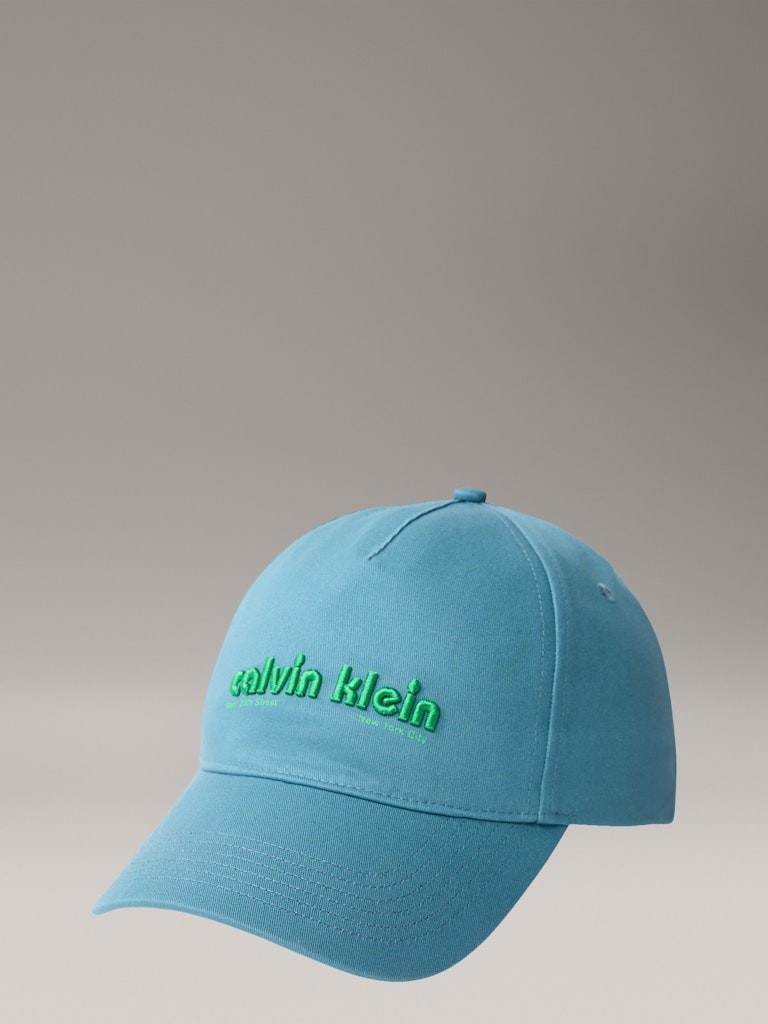 Calvin Klein Erkek Mavi Cap Şapka - LV04G5061GCCY