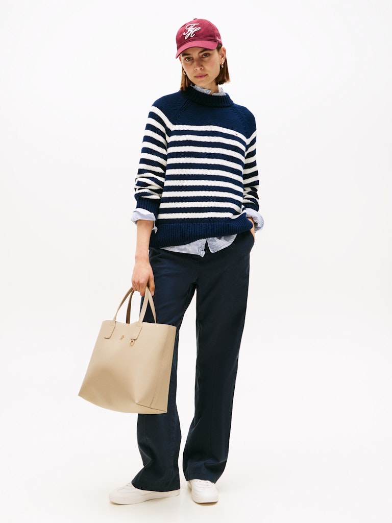 Tommy Hilfiger Kadın Omuz&El Bej Çanta