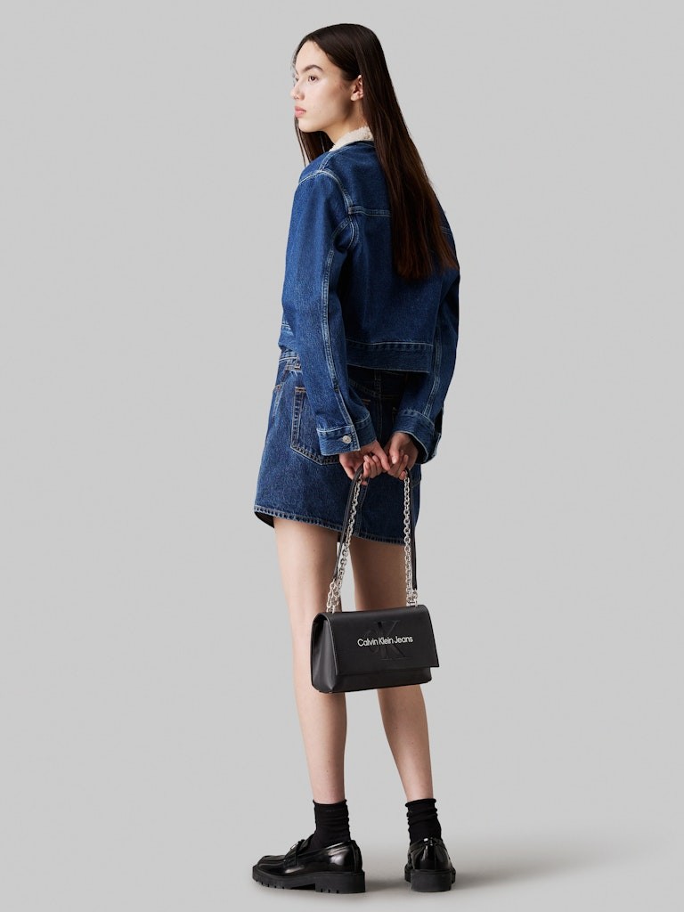 Calvin Klein Kadın Sculpted Siyah Çanta - K60K61222101R