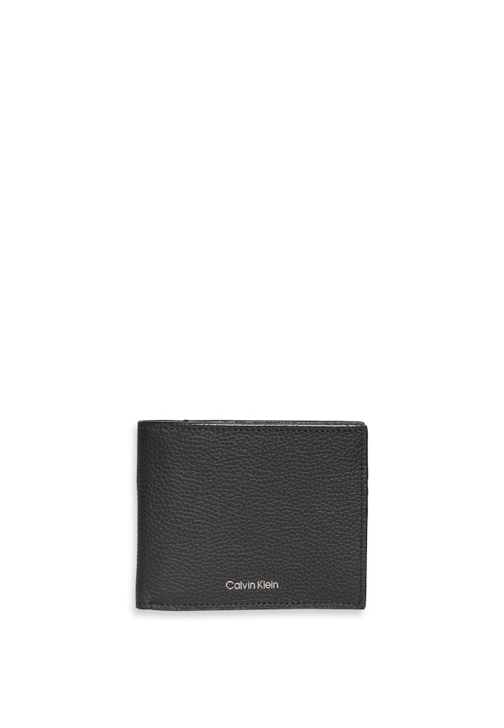 Calvin Klein Erkek Siyah 2'ye Katlanan Cüzdan