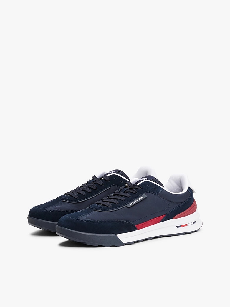Tommy Hilfiger Erkek Lacivert Retro Süet Spor Ayakkabı