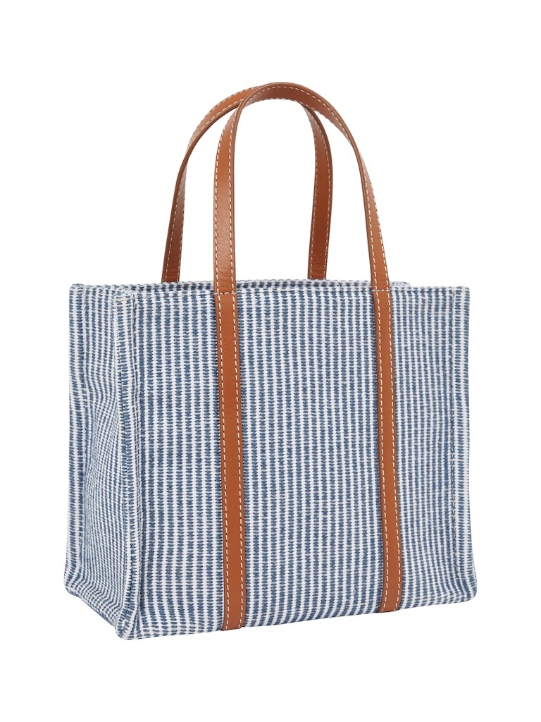 Tommy Hilfiger Mavi Kadın Tote Çanta