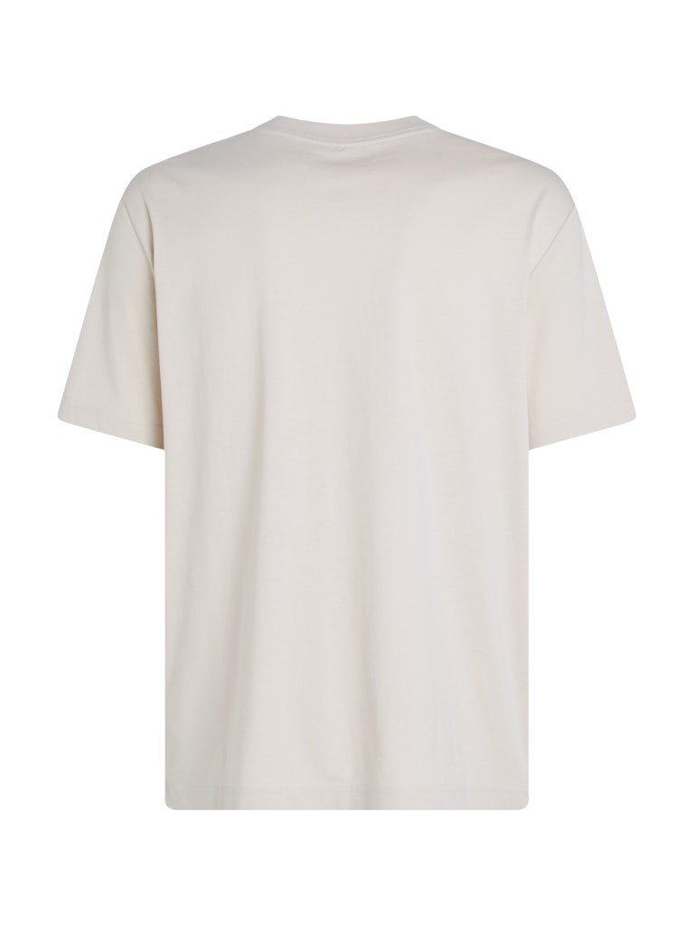 Calvin Klein Jeans Kırık Beyaz Erkek T-Shirt