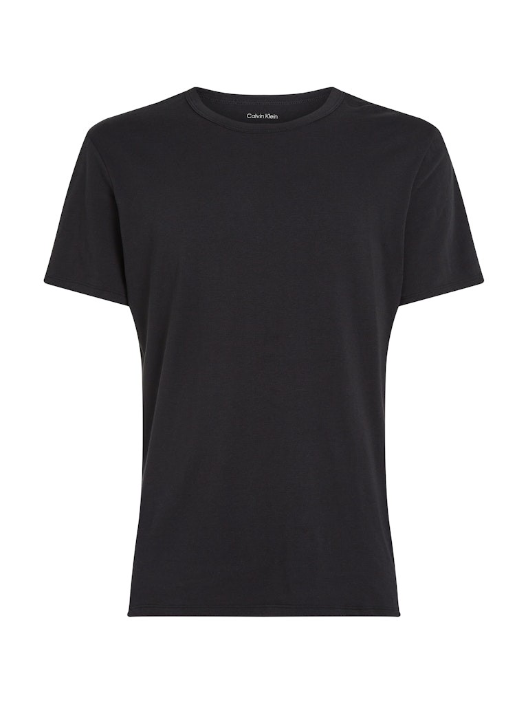 Calvin Klein Pamuk Siyah Erkek 0 Yaka 3 lü Paket T-Shirt