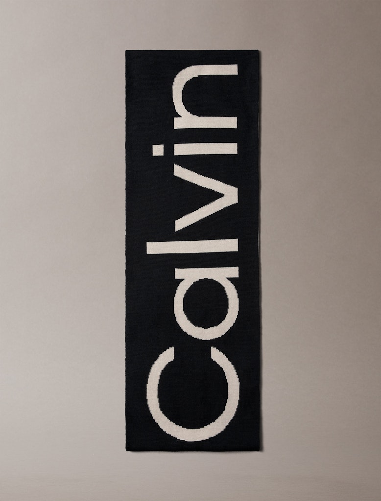 Calvin Klein Erkek Siyah Şal