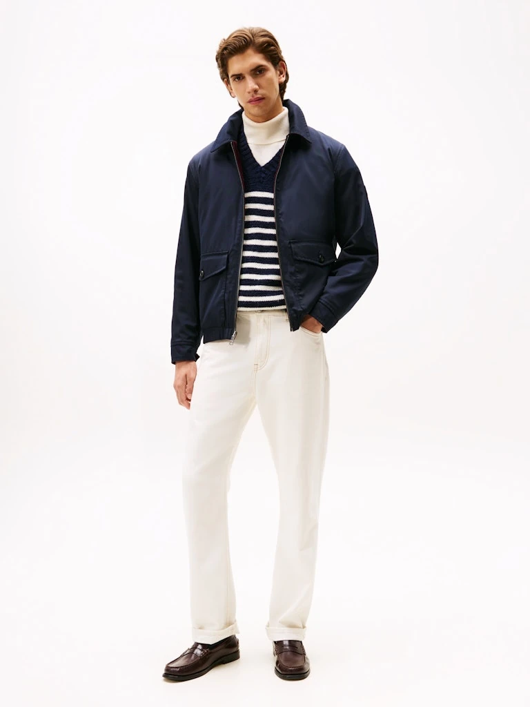 Tommy Hilfiger Erkek Bordo  Çift Taraflı  Mont