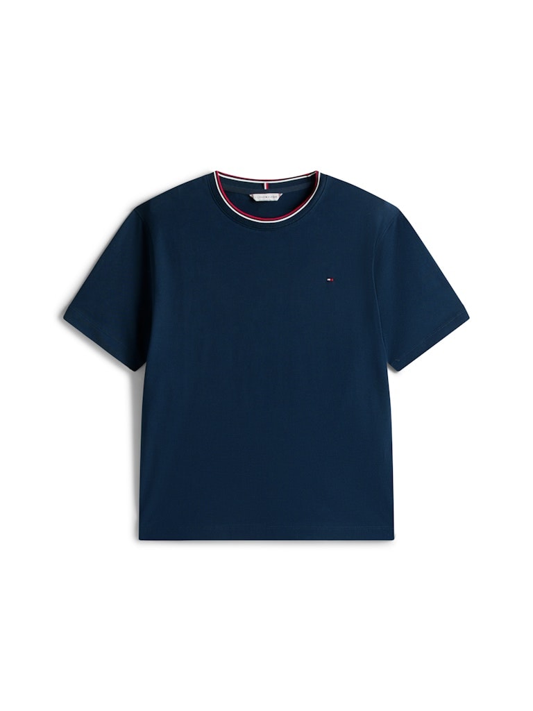 Tommy Hilfiger Kadın Lacivert O Yaka T-Shirt