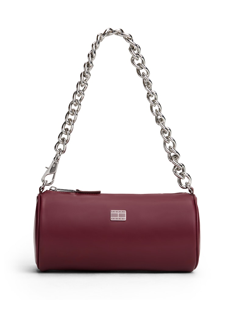 Tommy Hilfiger Kadın Bordo  Omuz  El Çantası