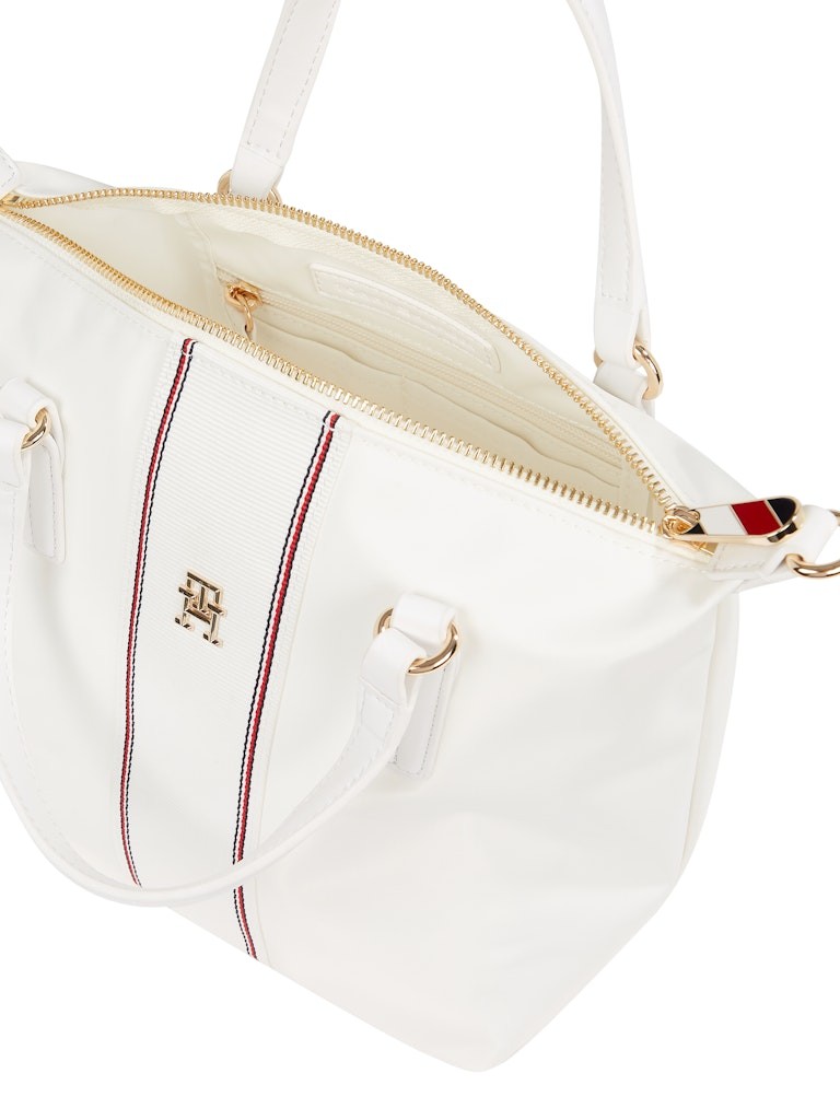 Tommy Hilfiger Beyaz Kadın Tote Çanta - AW0AW17204YBL