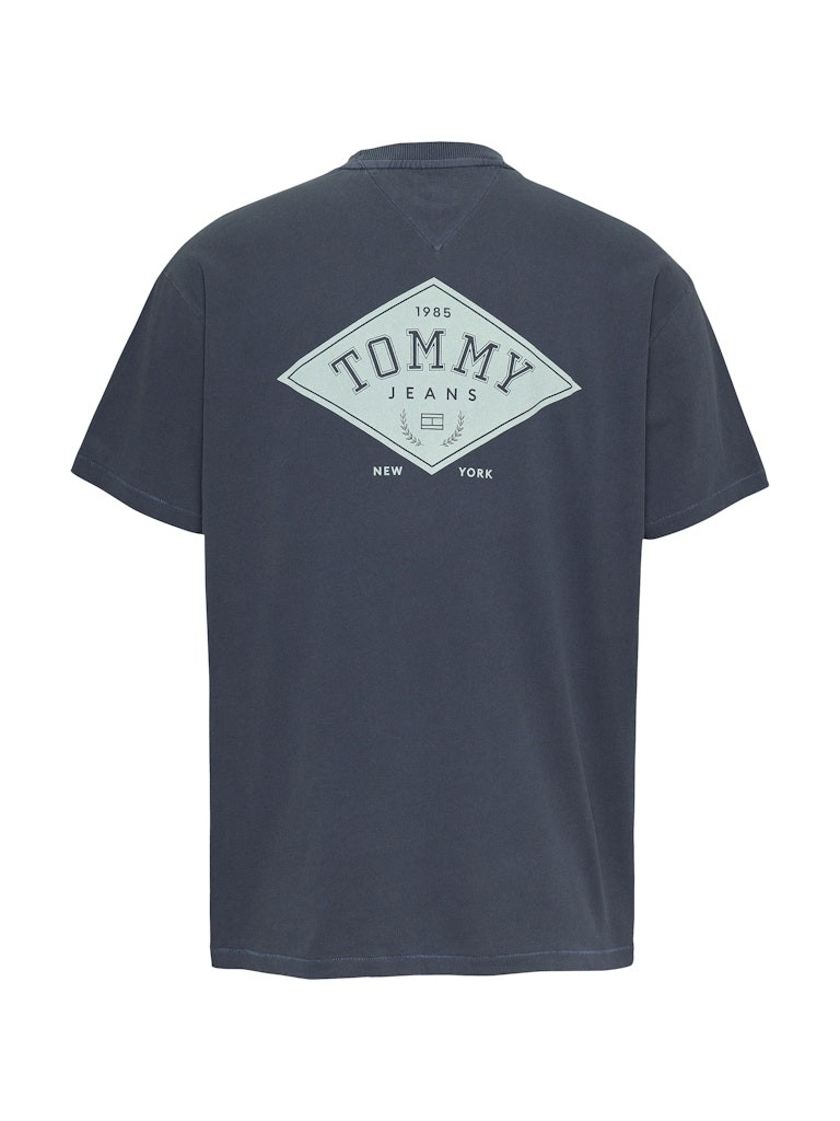 Tommy Hilfiger Rejeneratif Pamuk Mavi Erkek Kısa Kollu T-Shirt - DM0DM20806C1G