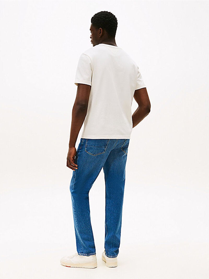 Tommy Hilfiger Erkek Hilfiger Sarı Nyc T-shirt