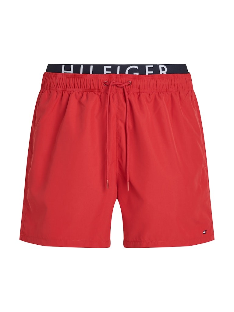 Tommy Hilfiger Kırmızı Erkek Deniz Şortu - UM0UM03489XLD