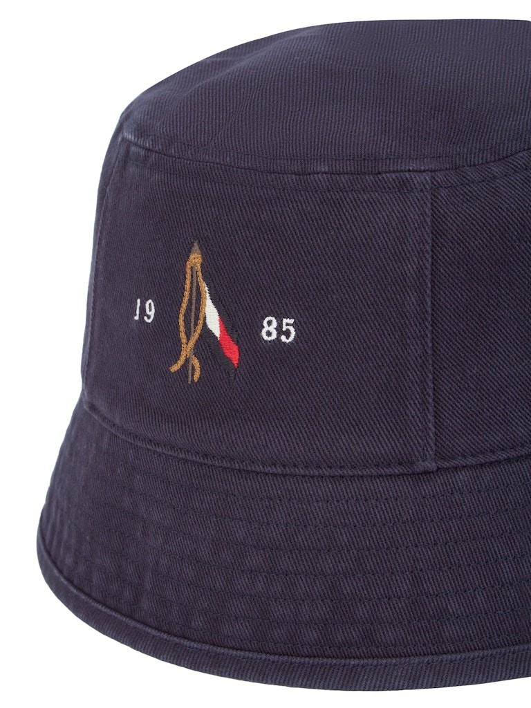 Tommy Hilfiger Pamuk Lacivert Erkek Bucket Şapka - AM0AM13384DW6