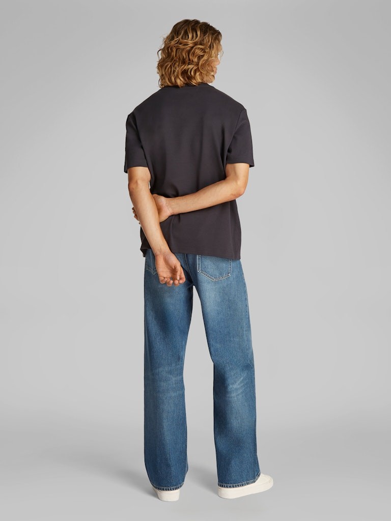 Calvin Klein Rejeneratif Pamuk Siyah Erkek Kısa Kollu T-Shirt - J30J327234BA1