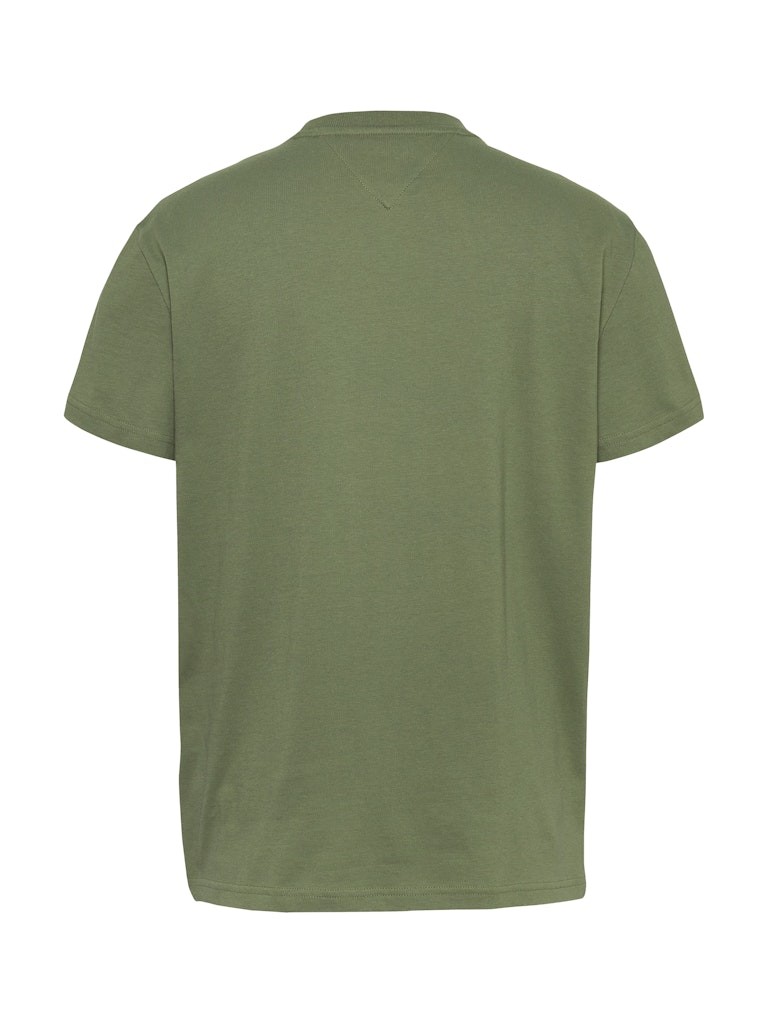Tommy Hilfiger Rejeneratif Pamuk Yeşil Erkek Kısa Kollu T-Shirt - DM0DM20814MR6