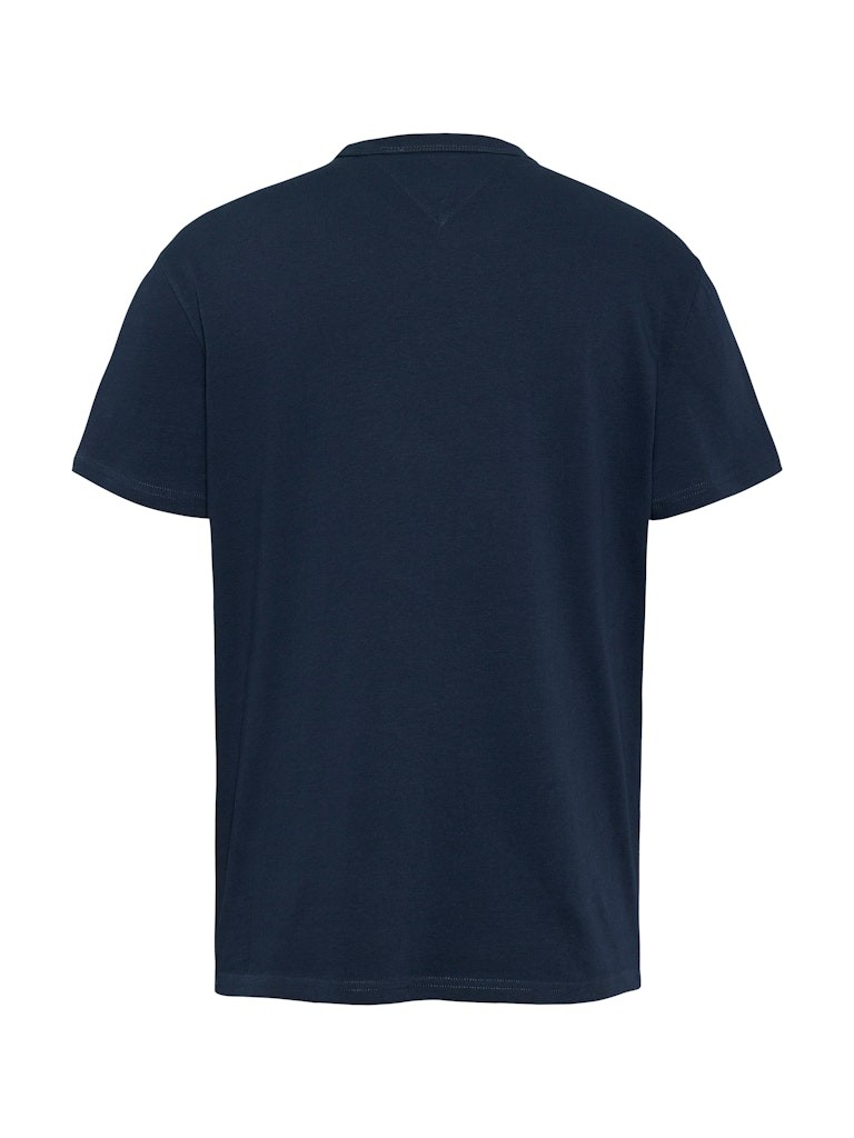 Tommy Hilfiger Rejeneratif Pamuk Lacivert Erkek Kısa Kollu T-Shirt - DM0DM20322C1G