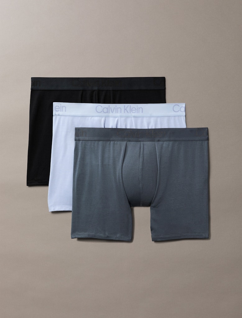 Calvin Klein Erkek Çok Renkli Liyosel Uzun Boxer
